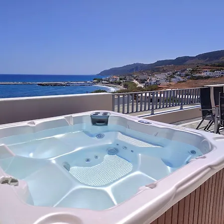 Appartement Beachfront Ela Luxury With Jacuzzi & Views